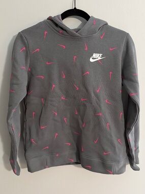 Nike Girls logo hoodie